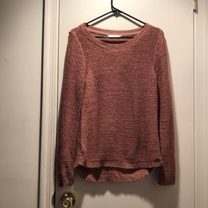 Only long sleeve pullover sweater.